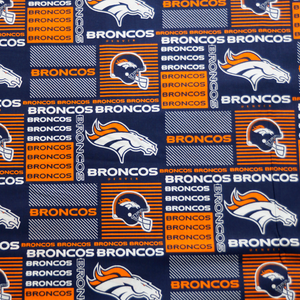  NFL Licensed Denver Broncos 100% Cotton Fabric