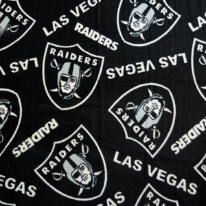 NFL Licensed Las Vegas Raiders Fleece Fabric