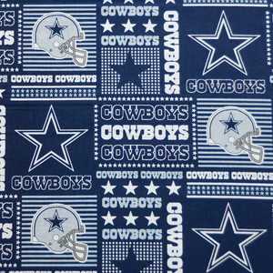  NFL Licensed Dallas Cowboys 100% Cotton Fabric
