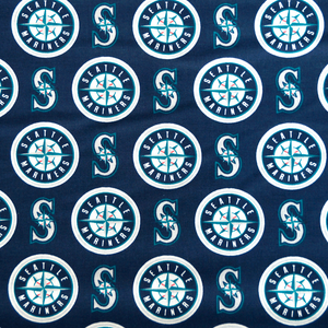 MLB Licensed Seattle Mariners 100% Cotton Fabric