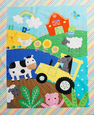 Farm Friends Panel by Whistler Studios 100% Cotton Fabric