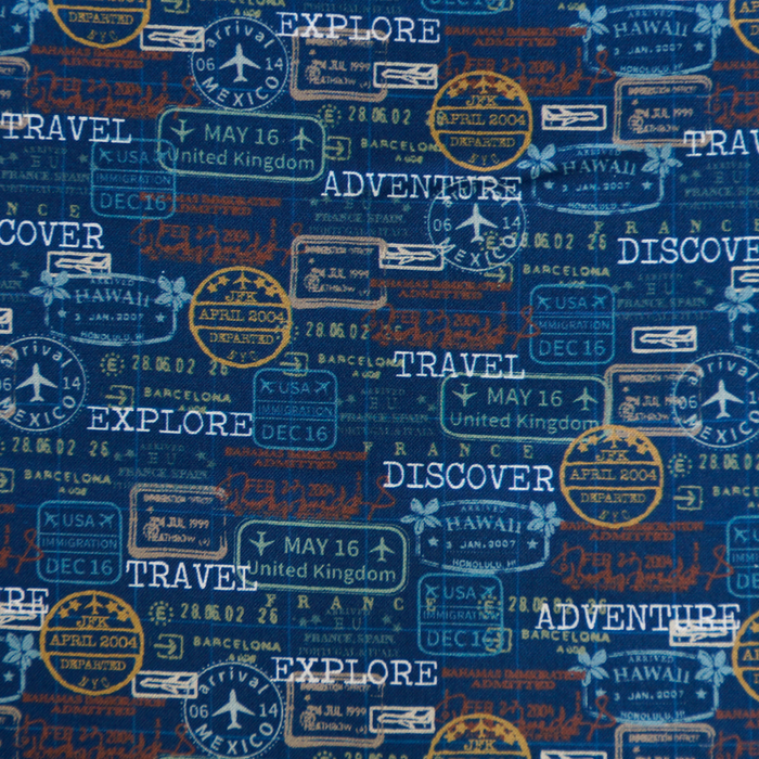 Passport: Discover by Whistler Studios 100% Cotton Fabric
