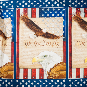 Eagle and Constitution Panel - Patriots by Robert Kaufman 100% Cotton Fabric