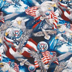 E Pluribus Unum: Patriots by Robert Kaufman 100% Cotton Fabric