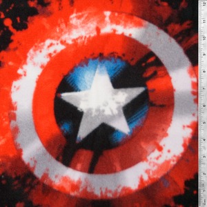 Marvel Captain America Licensed Fleece Fabric