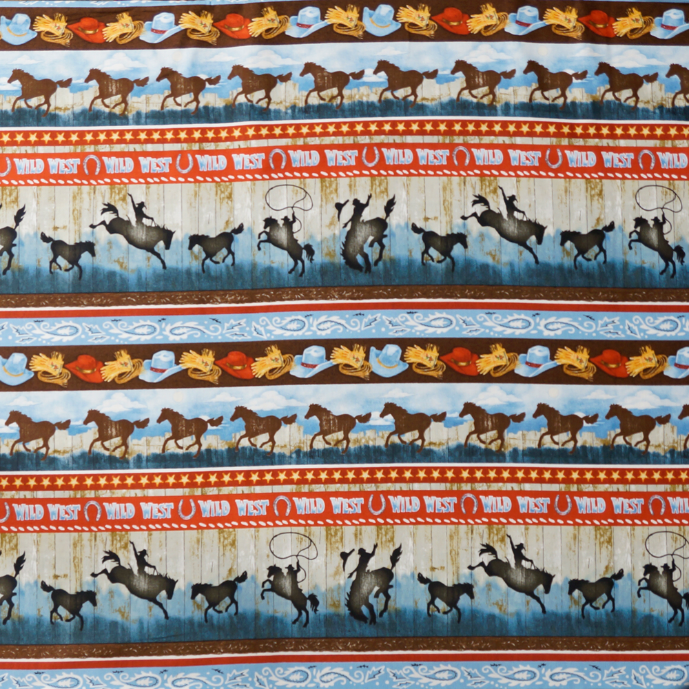 Western Flannel Fabric By The Yard