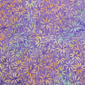 Bali Bamboo Batik  - Purple  by Benartex 100% Cotton Fabric