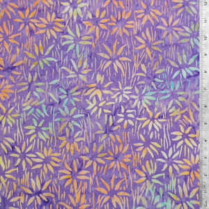 Bali Bamboo Batik  - Purple  by Benartex 100% Cotton Fabric