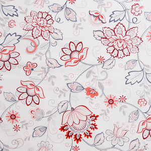 Large Vines White - Scarlet Stitches by Henry Glass 100% Cotton Fabric