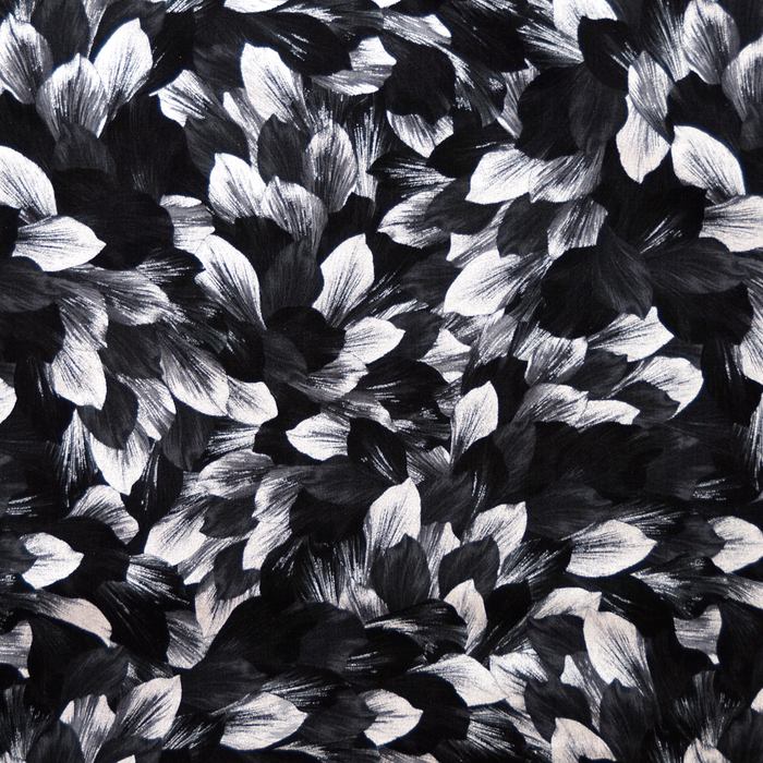 Pedal Garden Charcoal by Kanvas Studios 100% Cotton