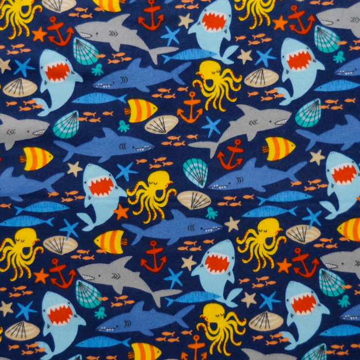 Sea Friends by Windham Fabrics 100% Cotton Flannel