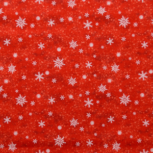 Red Snow Storm - Snowday Collection by Windham Fabrics 100% Cotton