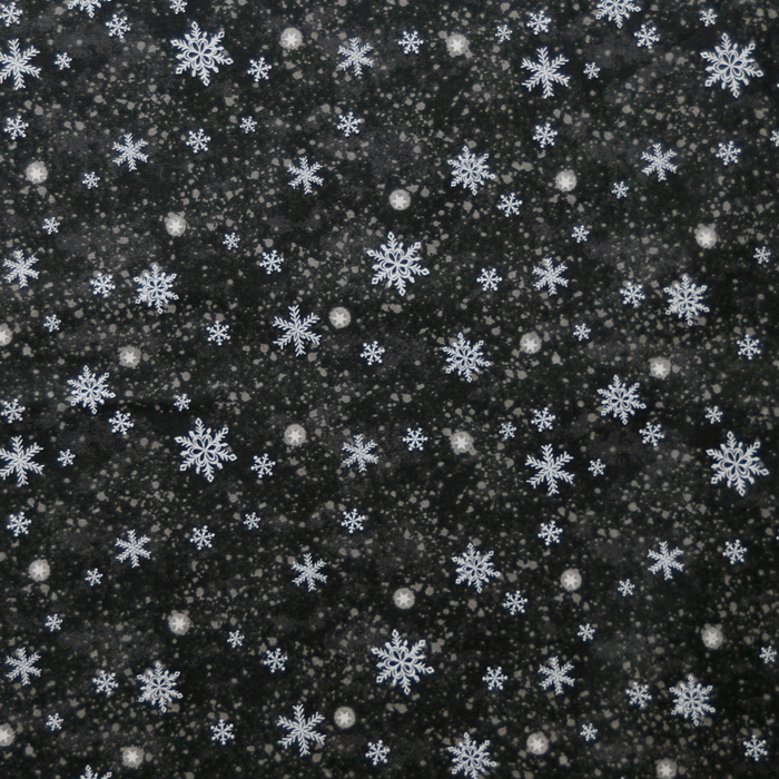 Night Snow Storm - Snowday Collection by Windham Fabrics 100% Cotton