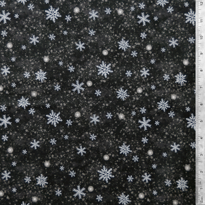 Night Snow Storm - Snowday Collection by Windham Fabrics 100% Cotton
