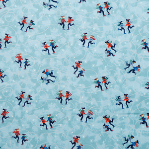 Snowtowne Ice Blue by Windham Fabrics 100% Cotton