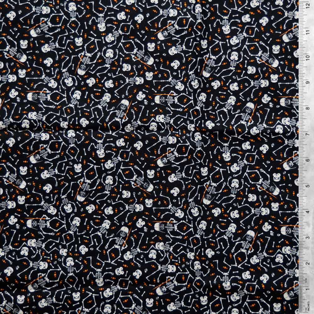 Star Wars Storm Trooper Skeletons 100% Cotton Fabric
