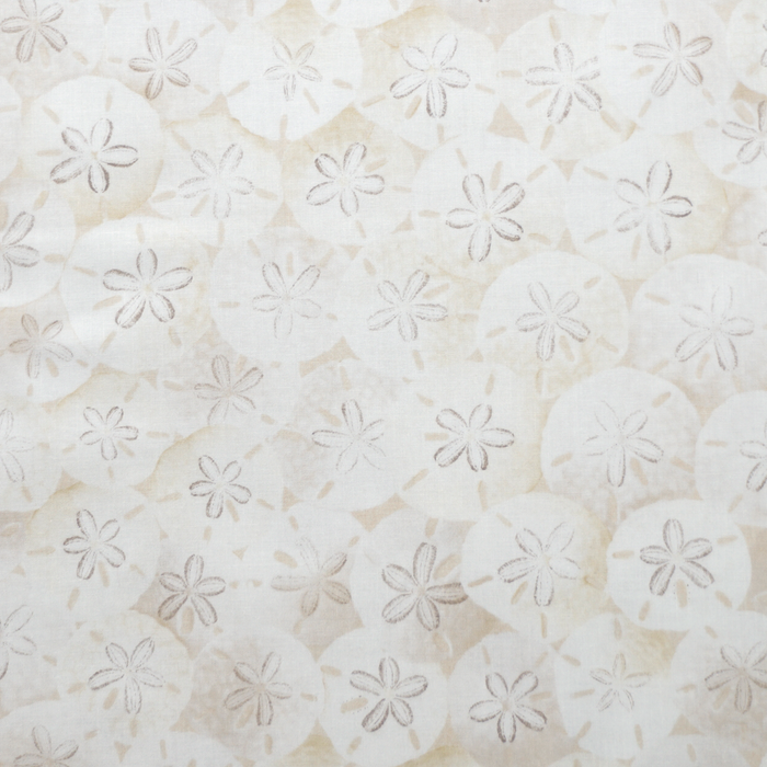 Sand Dollars - Beach Collection by Timeless Treasures 100% Cotton Fabric