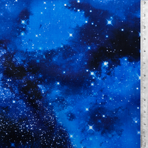 Galaxy Blue by Timeless Treasures 100% Cotton Fabric