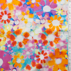 Fresh Cut - Multi Flowers by P&B Textiles 100% Cotton Fabric