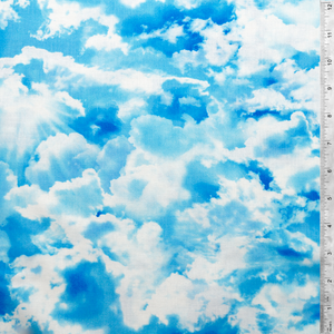 Clouds in the Sky by Timeless Treasures 100% Cotton Fabric