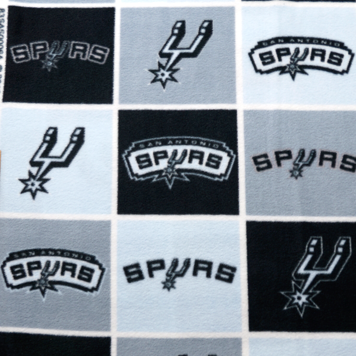 NBA Licensed San Antonio Spurs Anti-Pill Fleece Fabric