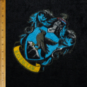 School Crest Fleece Fabric - Harry Potter Collection