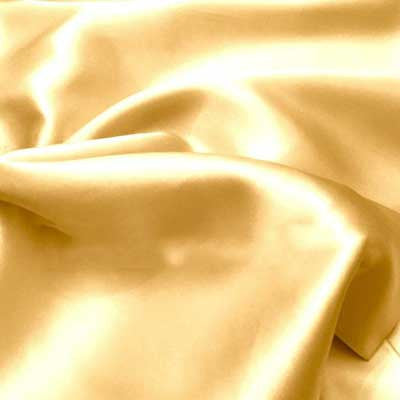 Banana Yellow Charmeuse Satin Fabric