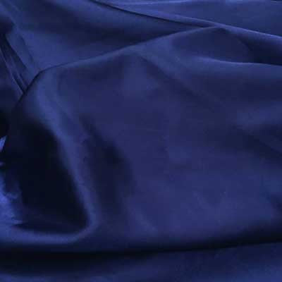 Royal Blue Charmeuse Satin Fabric
