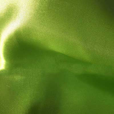 Lime Green Bridal Satin Fabric