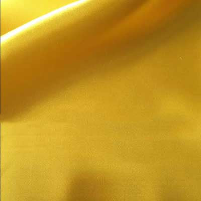Yellow Bridal Satin Fabric