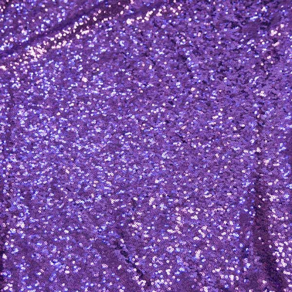 Purple Mini Glitz Sequin Fabric