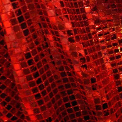 Red Sequins Fabric