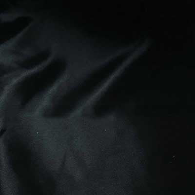Black Bridal Satin Fabric