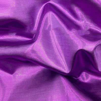 Purple Tissue Metallic Lame Fabric
