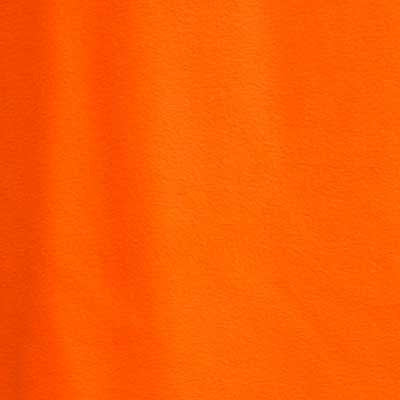 Bright Orange Solid Fleece Fabric
