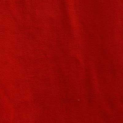 Solid Red Fleece Fabric - Main Image
