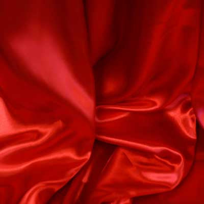 Red Charmeuse Satin Fabric