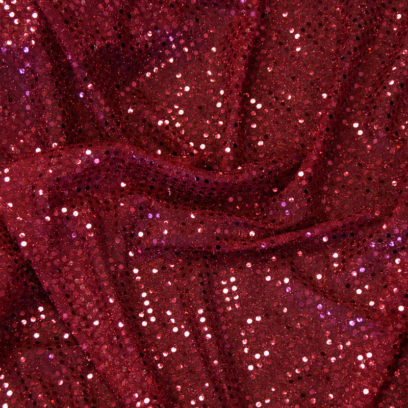 SOSOFT FABRIC GLITTER 2OZ BRILL BURGUNDY - 766218115607