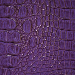 Purple Alligator/Crocodile Vinyl