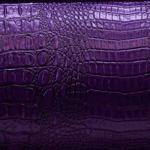 Purple Alligator/Crocodile Vinyl