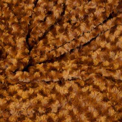 Ivory Minky Rosebud Fur Fabric