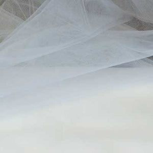 Decorative White Tulle Assorted - 40 yards