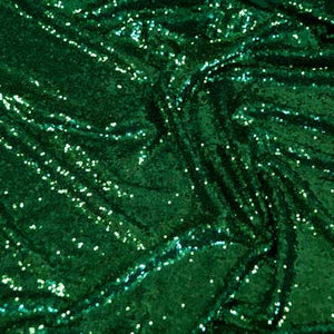 Forest Green Mini Glitz Sequin Fabric
