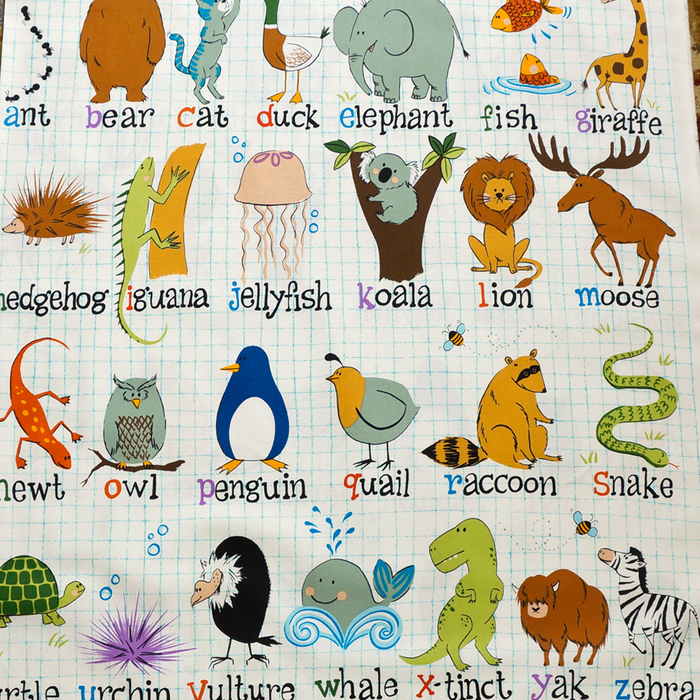 ABC With Me - Alexander Henry Collection 100% Cotton Fabric