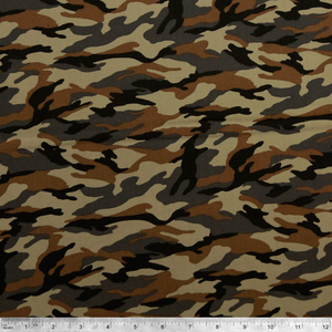 Sand Camouflage - Robert Kaufman 100% Cotton Fabric