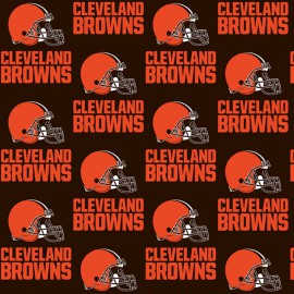 NFL Cleveland Browns - 100% Cotton Fabric