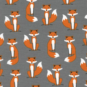 Slicker - Kona Laminated Cotton Fabric/Fox
