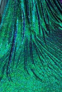 Mermaid Iridescent Mini Glitz Sequin Fabric