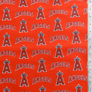 MLB Licensed Anaheim Angels 100% Cotton Fabric