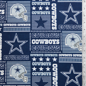 NFL Licensed Dallas Cowboys 100% Cotton Fabric